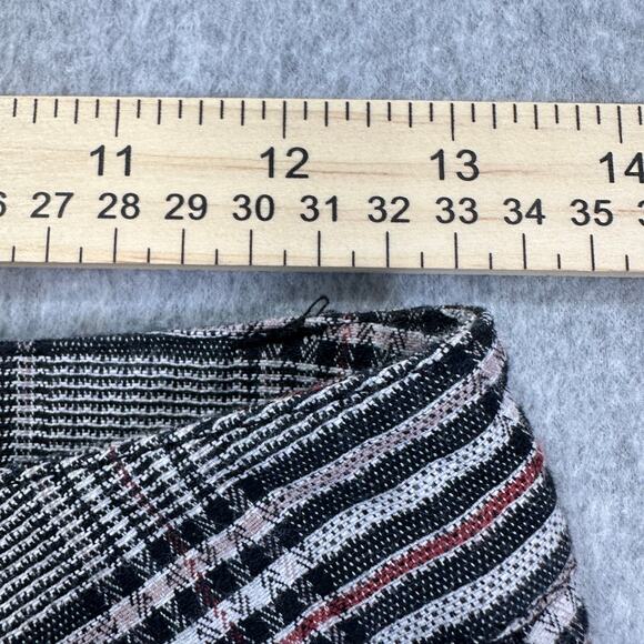 Volcom Pants WMNS SZ 26 Multicolor Skinny High Rise Plaid Academia Preppy Skater - Picture 9 of 13